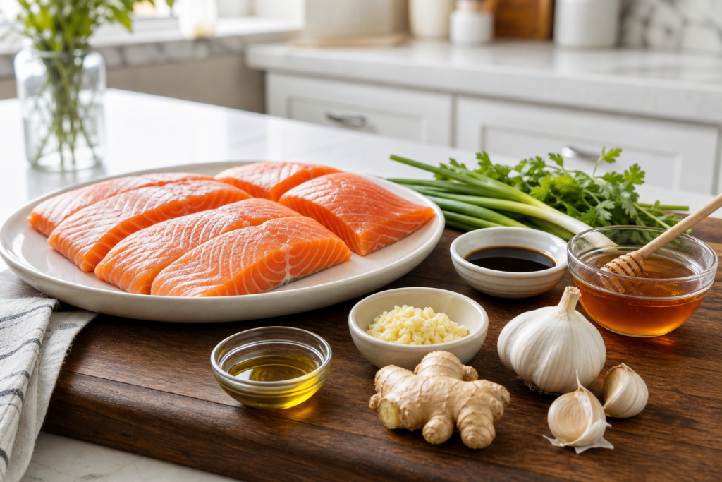 One-Pan Honey Garlic Salmon: A Simple, Flavorful Delight article image 1